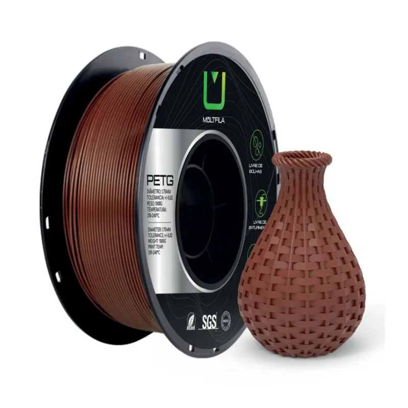 FILAMENTO PETG MARROM CAFE