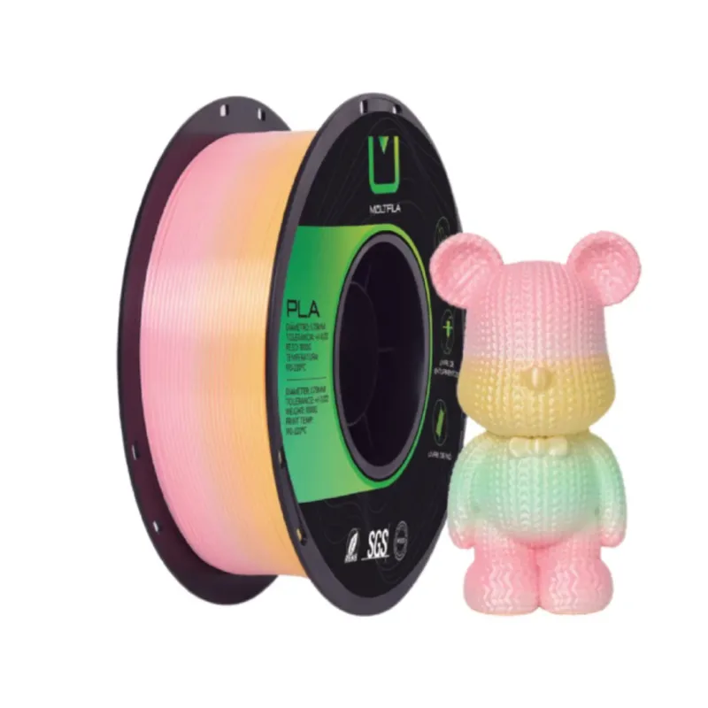 FILAMENTO PLA SILK RAINBOW SWEET