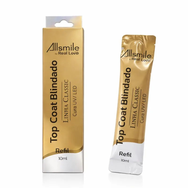 TOP COAT REAL BLINDADO LOVE SACHE ALLSMILE 10G
