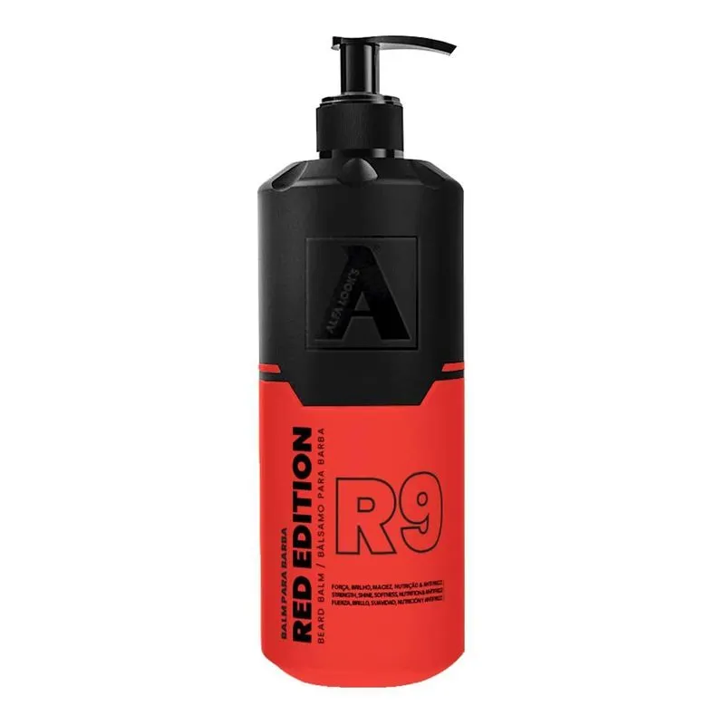 Balm Para Barba Hidratante Red Edition R9 140ml Alfa Looks