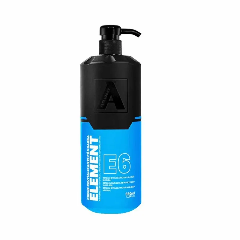 Creme Pós Barba Revitalizante Element E6 350ml Alfa Looks
