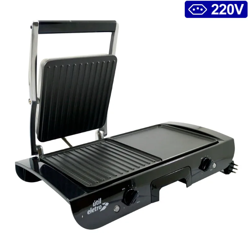 Grill Útil eletro Multiuso Preto
