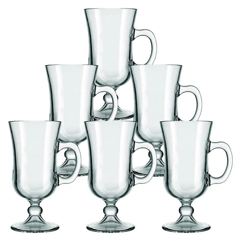 Taça Para Cappuccino Irish Coffee Nevada 240ml 6 Unidades