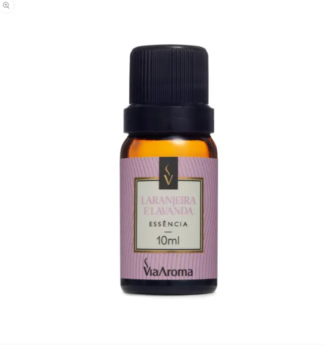 Essencia Via Aroma Laranjeira e Lavanda Classica 10ml