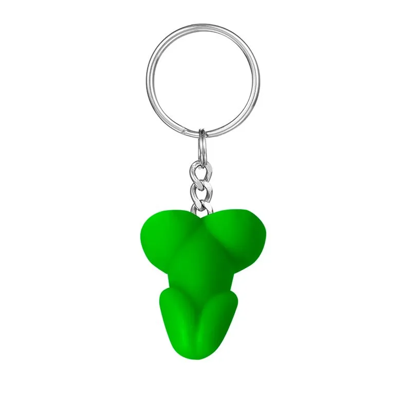 Chaveiro Erótico em Formato de Mini Pênis 3,5 x 3 cm K-Gel