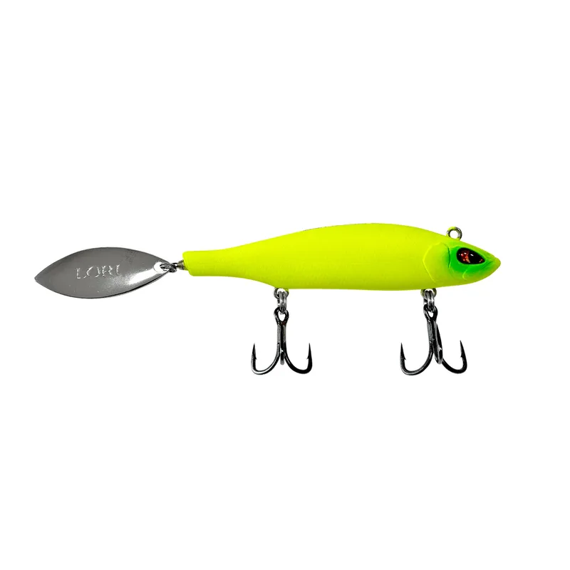 Isca Artificial Lori Face 65 14g 6,5cm Spin Tail Sinking Silenciosa Plástico Abs