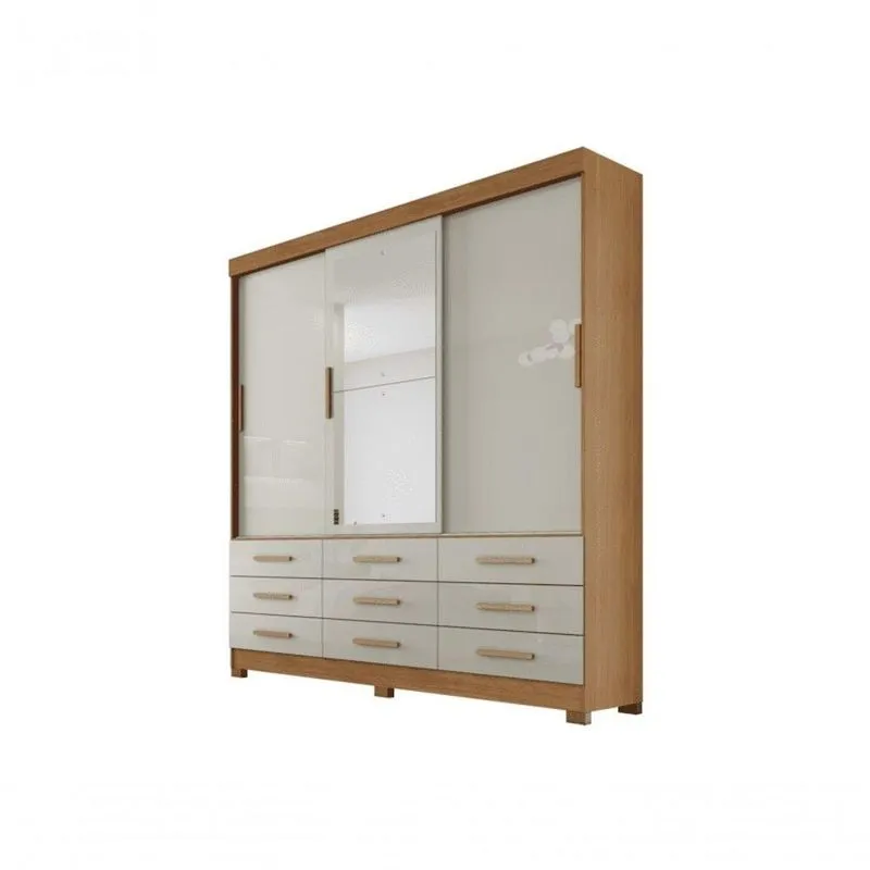 Guarda Roupa Solt Esp 3 Portas 9 Gav Buriti Horizonte