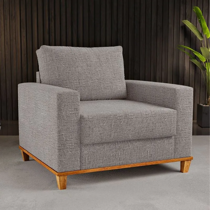 Poltrona Living 82cm Linhão Viana Viero