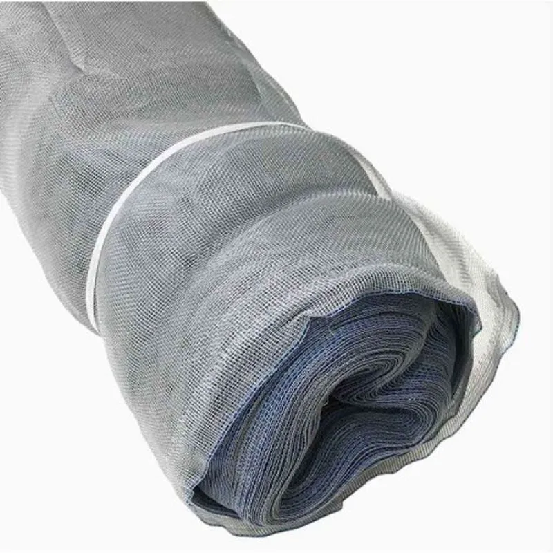 Tela Mosquiteira Em Nylon 1,20 X 46,00 Metros Cinza