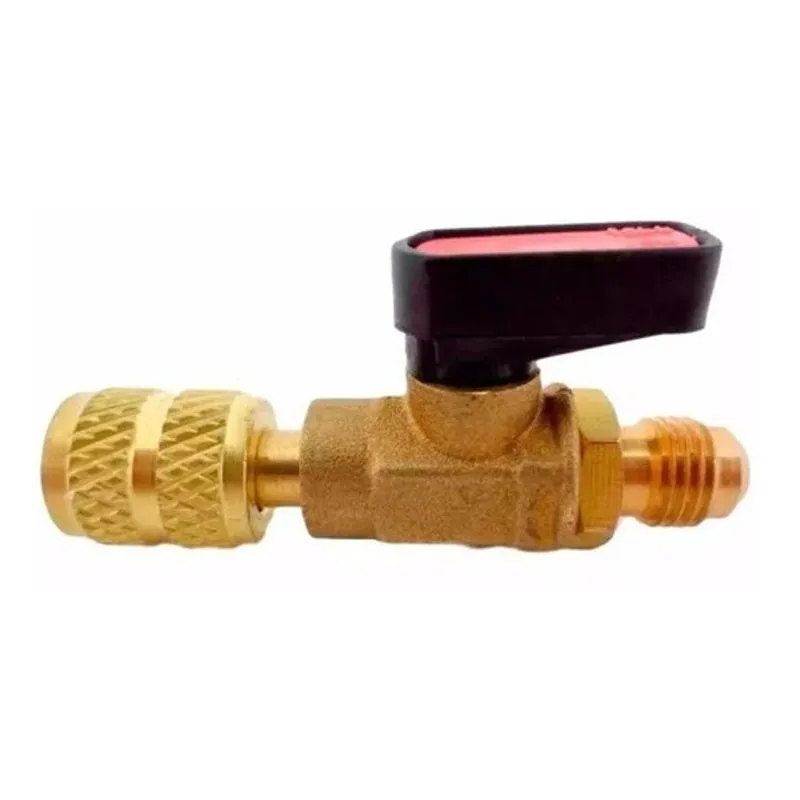 Válvula Tipo Bola Manifold Vacuômetro Bomba De Vácuo