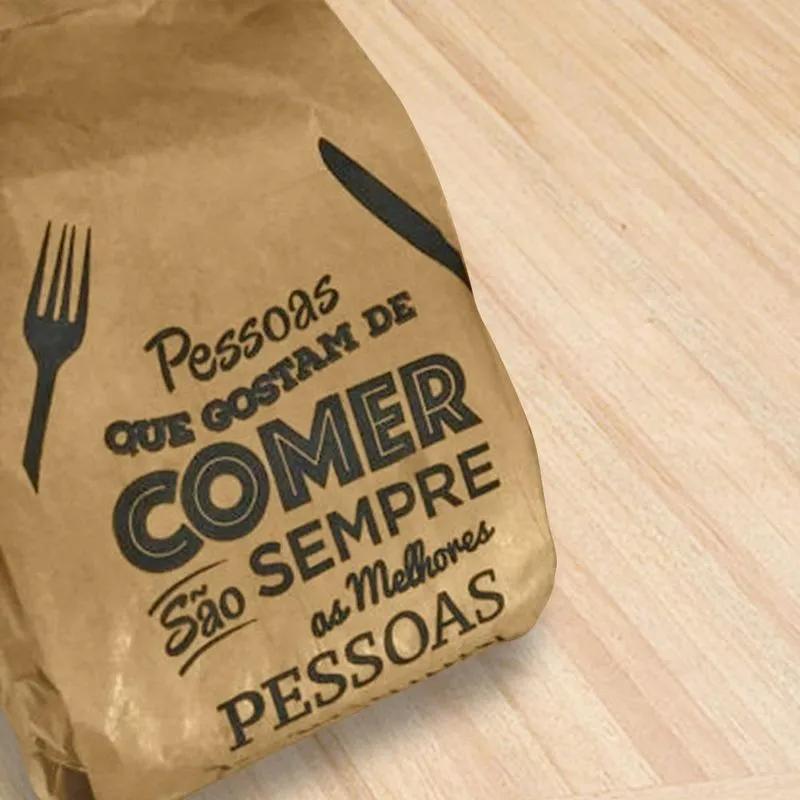 Saco Delivery Sanfonado 1/2kg ( 500 Unidades )