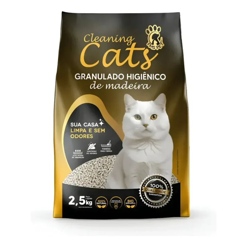 GRANULADO HIG. MADEIRA 2,5KG - De Pelos a Escamas
