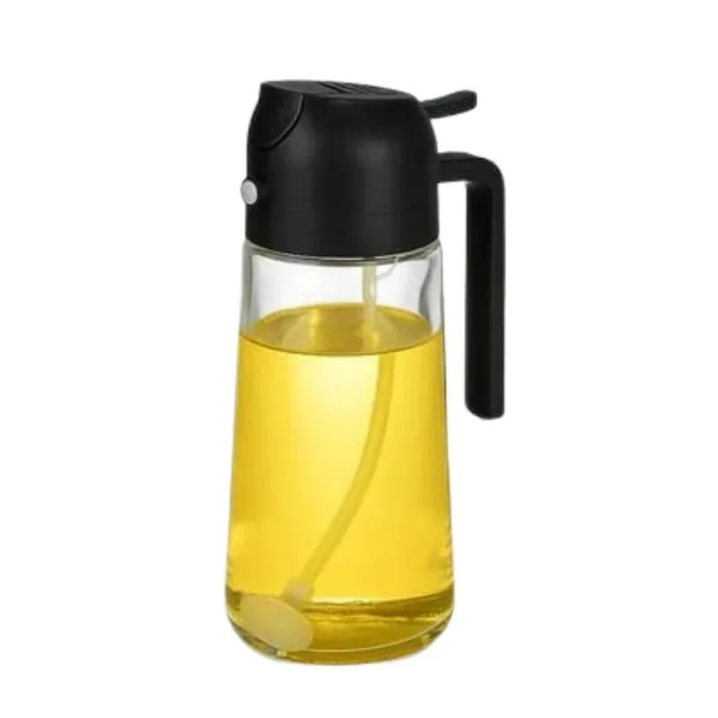 Galheteiro Spray Grande 470ml – Dosador De Óleo Em Vidro Reforçado