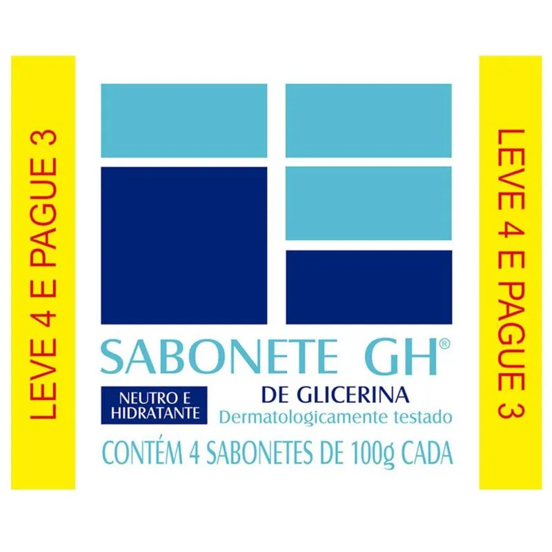 Sabonete Gh Glicerina 100g Leve04 Pague03