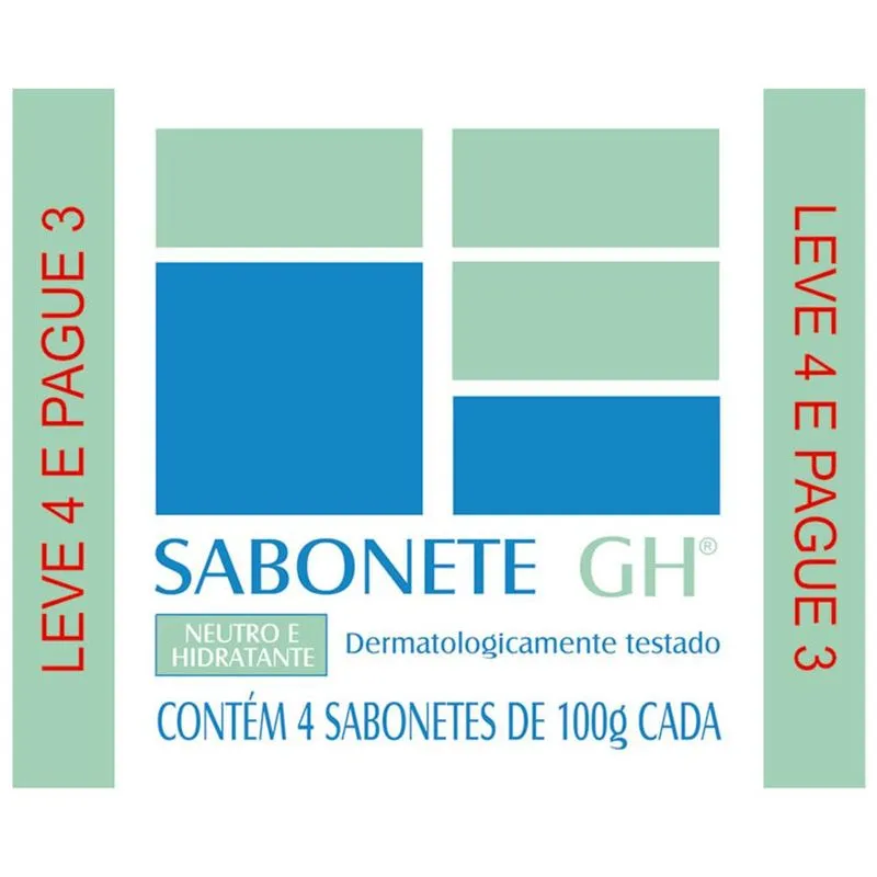 Sabonete Gh 100g Leve04 Pague3 Tradicional