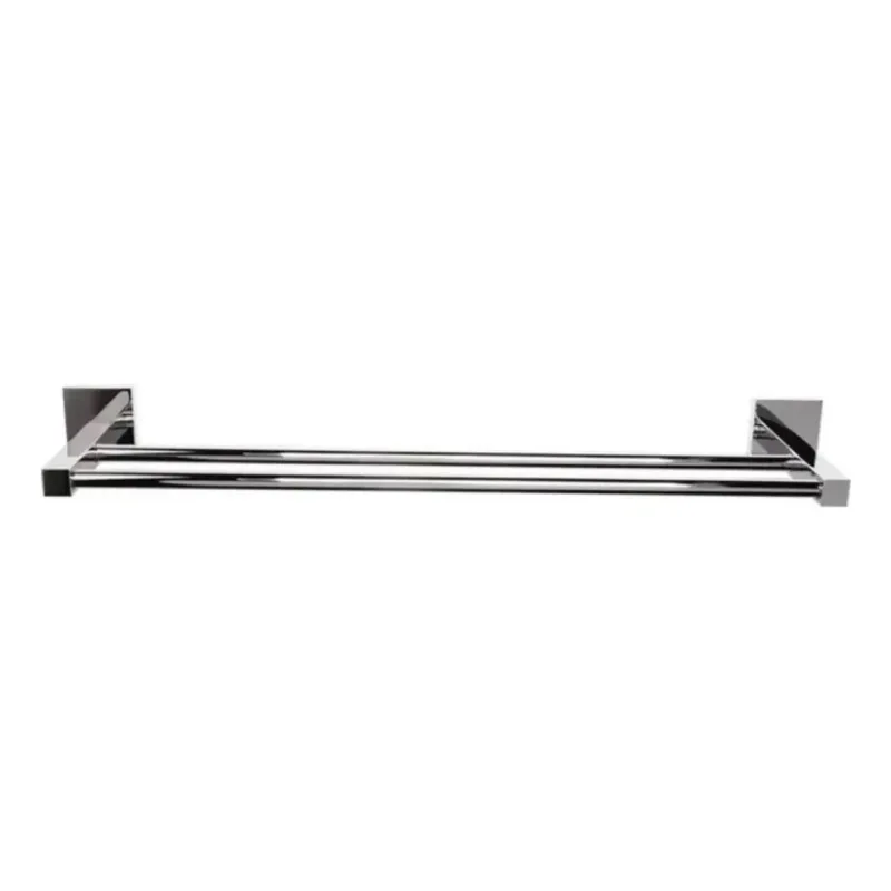 Toalheiro bar dupla 50 cm elegance