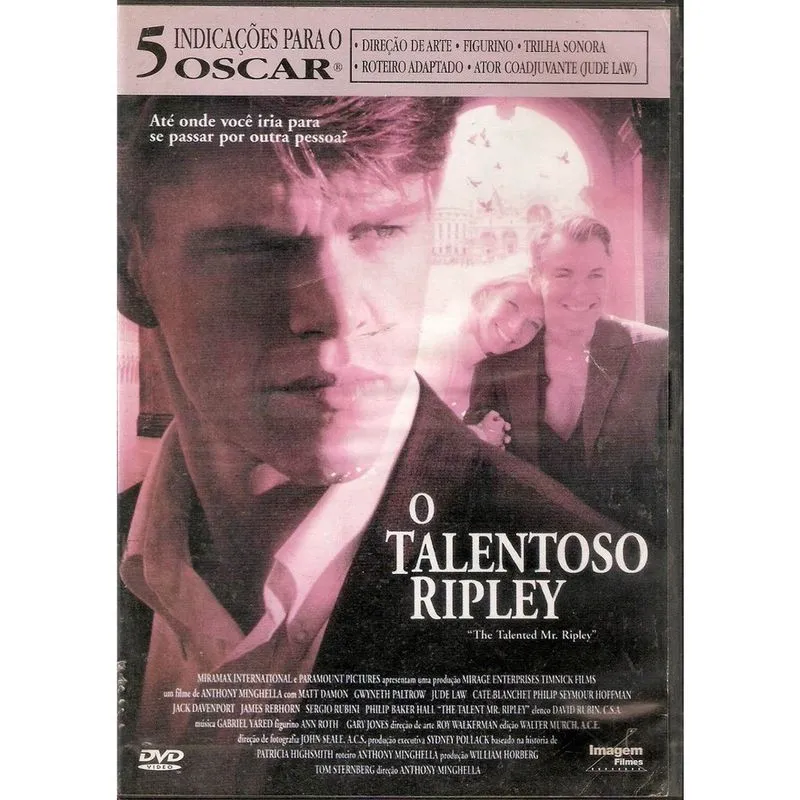 Dvd O Talentoso Ripley - Matt Damon