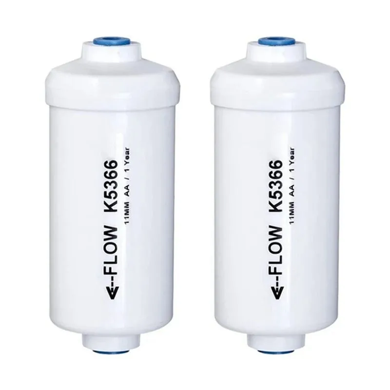 2 Pcs Replacement Fluoride Water Filter K5366 Compatible