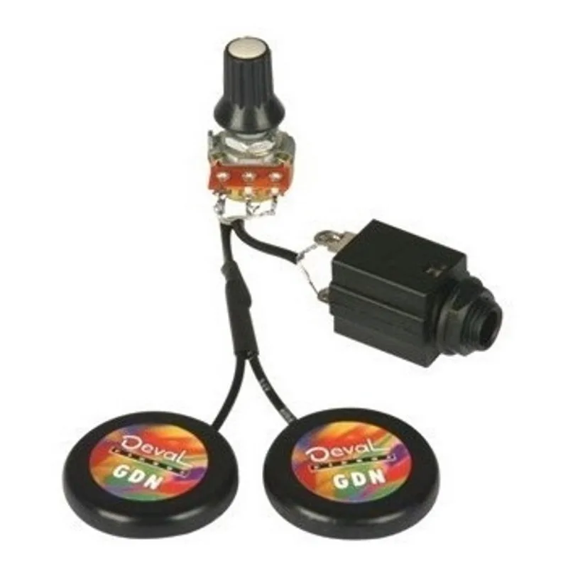 Captador Contato Deval Gpda Duplo Passivo Volume Violão Aço