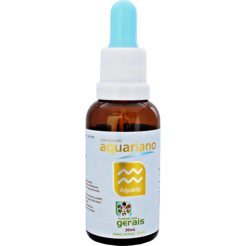 Composto Floral Astrológico Aquariano 30ml