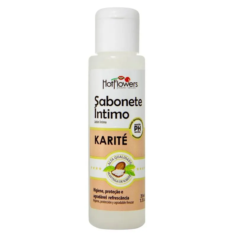 Sabonete Íntimo Manteiga de Karitê 35ml Hot Flowers - Miess