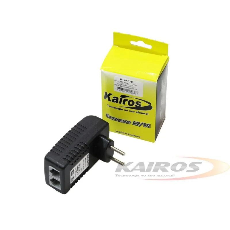 Fonte Chaveada Poe 12v 1,0a