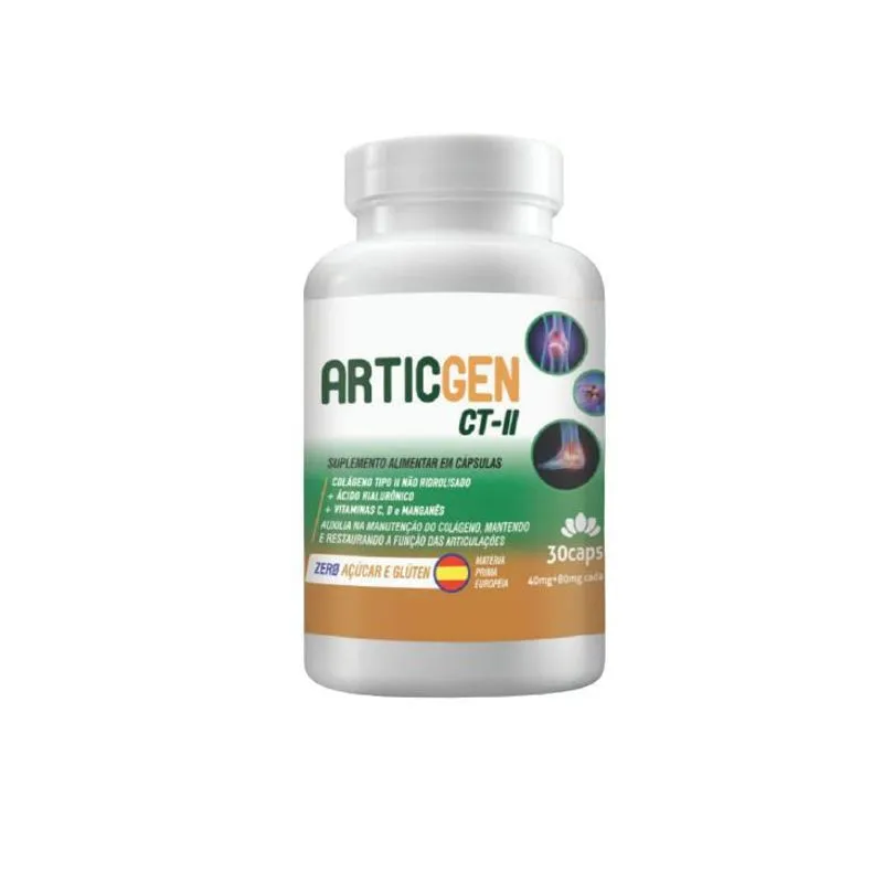 Articgen Ct-ii 30cáps - Colágeno Tipo Ii Não Hidrolisado