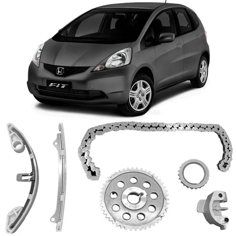 Kit Corrente Distribuição Fit 1.4 04 a 14 Completo Indisa