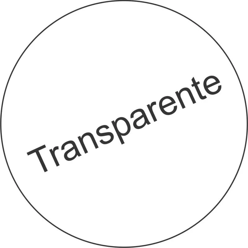Transparente 15MM. C/210 ETIQ.