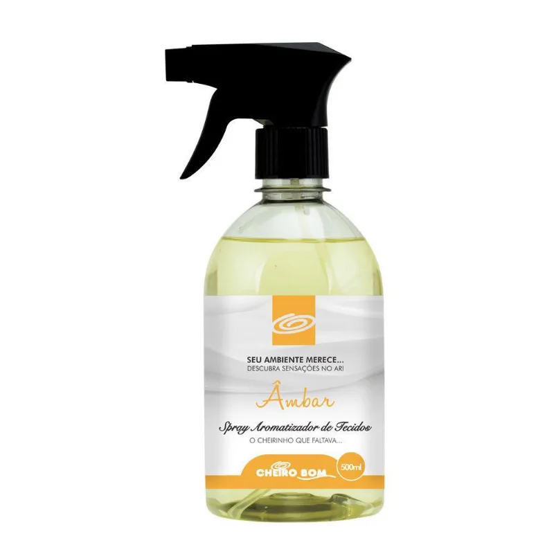 Água Perfumada Para Tecidos 500ml Âmbar