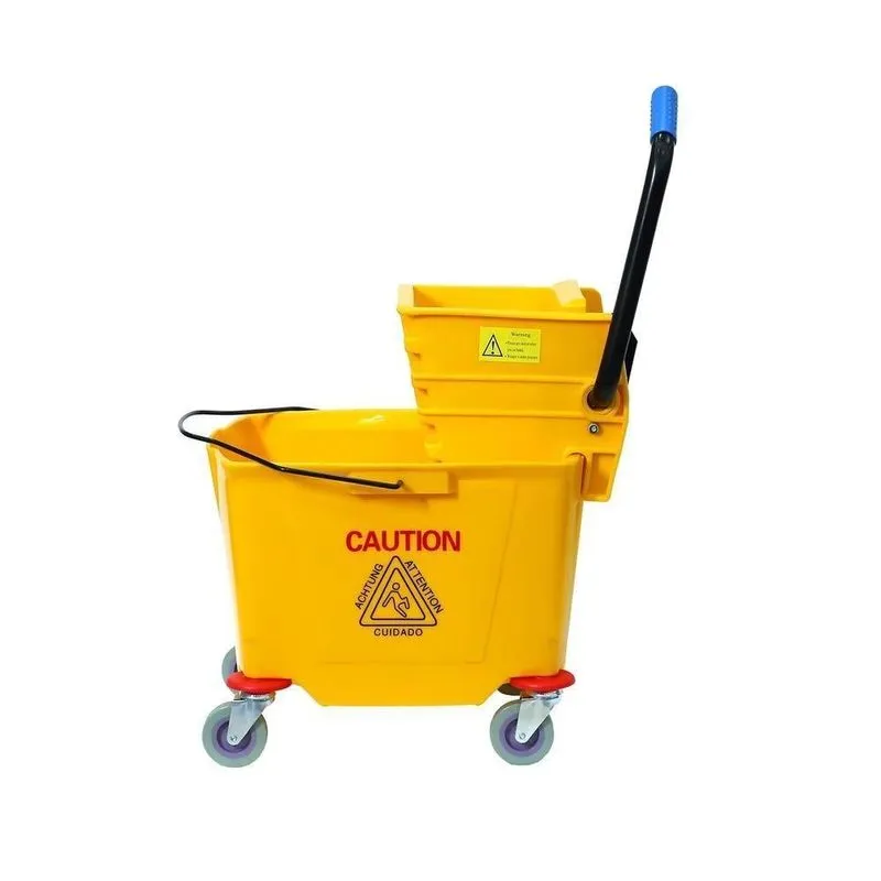 Carrinho De Limpeza Mop Com Balde Espremedor 36 Litros Reforcado Duravel Pratico Com Rodinhas Profissional Idustrial Ama
