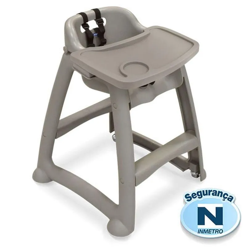 Cadeira Assento Infantil De Alimentação Com Rodinha Arqplast
