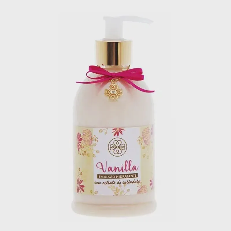 Emulsao Hidratante Corporal Vanilla Flora Vie 380ml