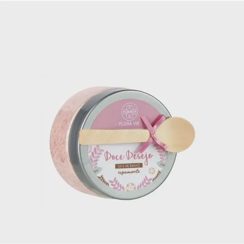 Sais de Banho Espumante Doce Desejo Flora Vie 200g