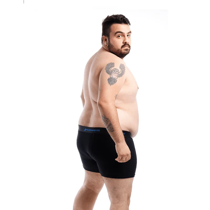 Cueca Nawes Boxer Tam. Especial Algodão Cores Sortidas N22 ST-Cores EG4