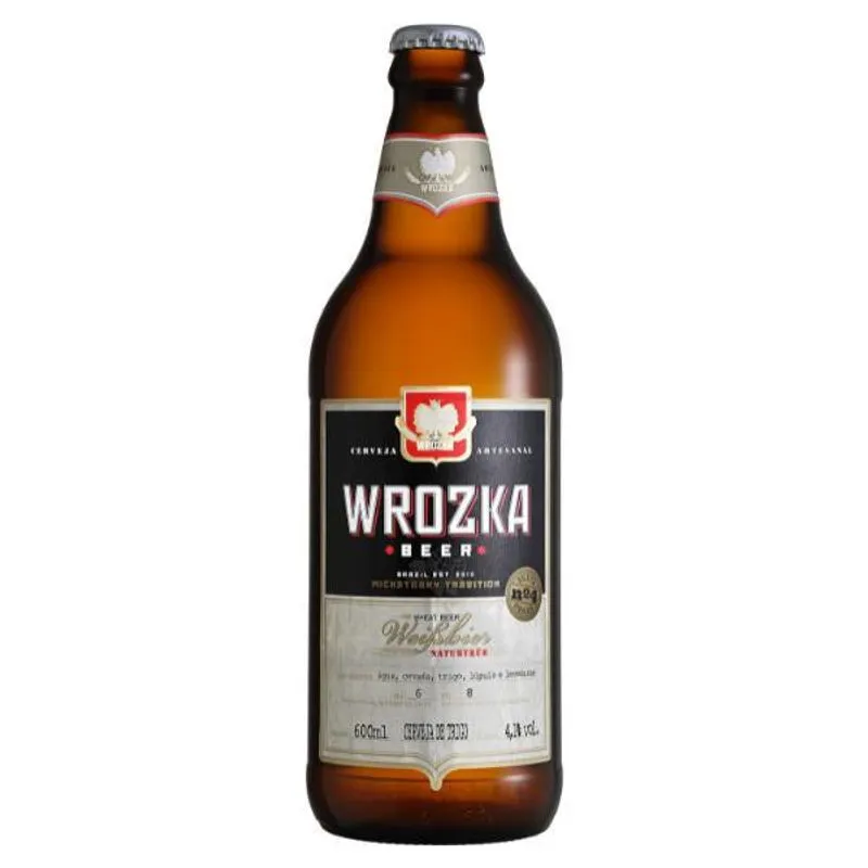 Cerveja Artesanal Weissbier 600ml Wrozka Beer