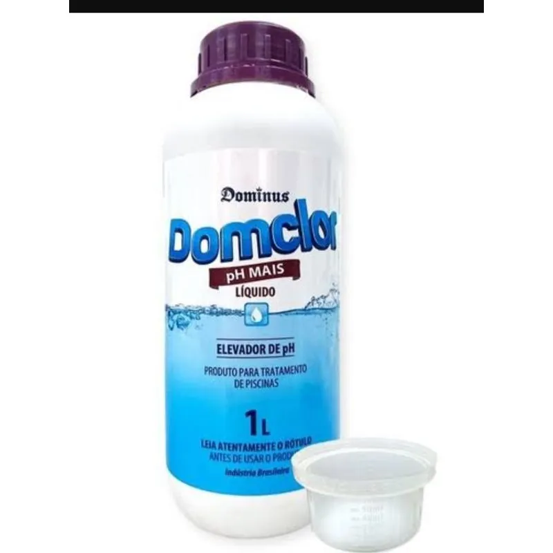 Elevador De Ph Mais Liquido Domclor 1lt