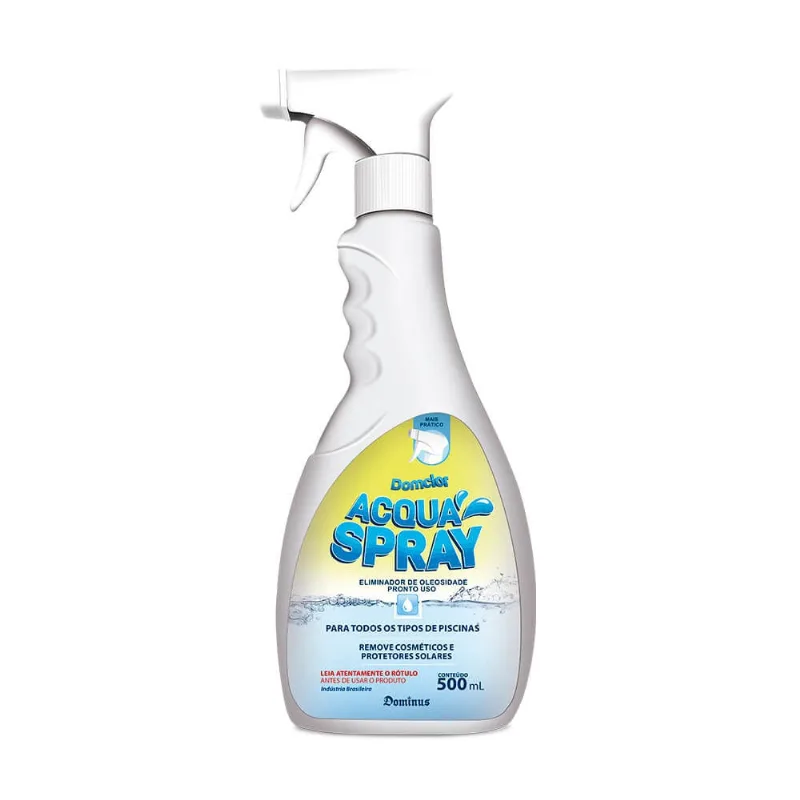 Acqua Spray Piscina (Eliminador Oleosidade) 500ml - Domclor