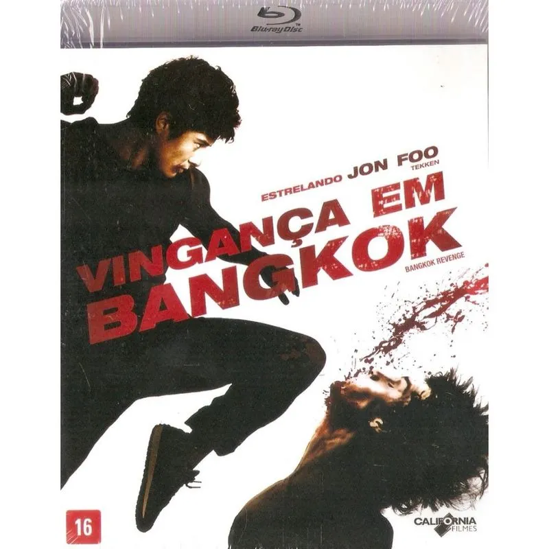 Blu-ray Vingança Em Bangkok - Jon Foo