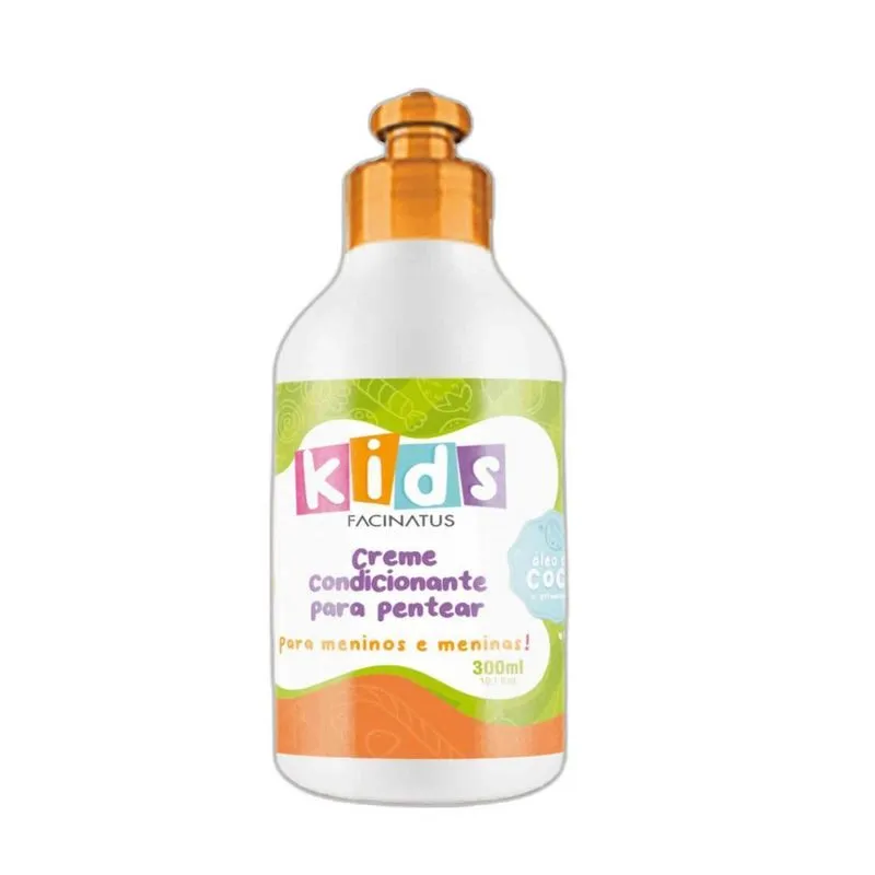 Creme Para Pentear Kids 300ml Creme Condicionador Infantil
