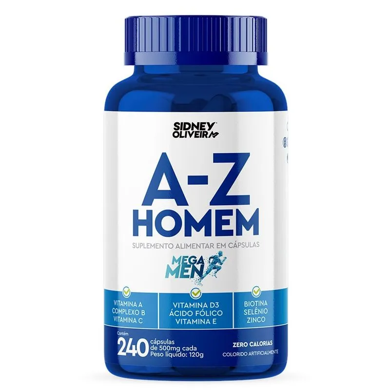 Sidney Oliveira A-Z Homem Mega Men 240 Caps***