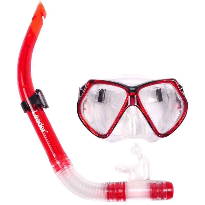 Kit Máscara + Snorkel Leader LD296