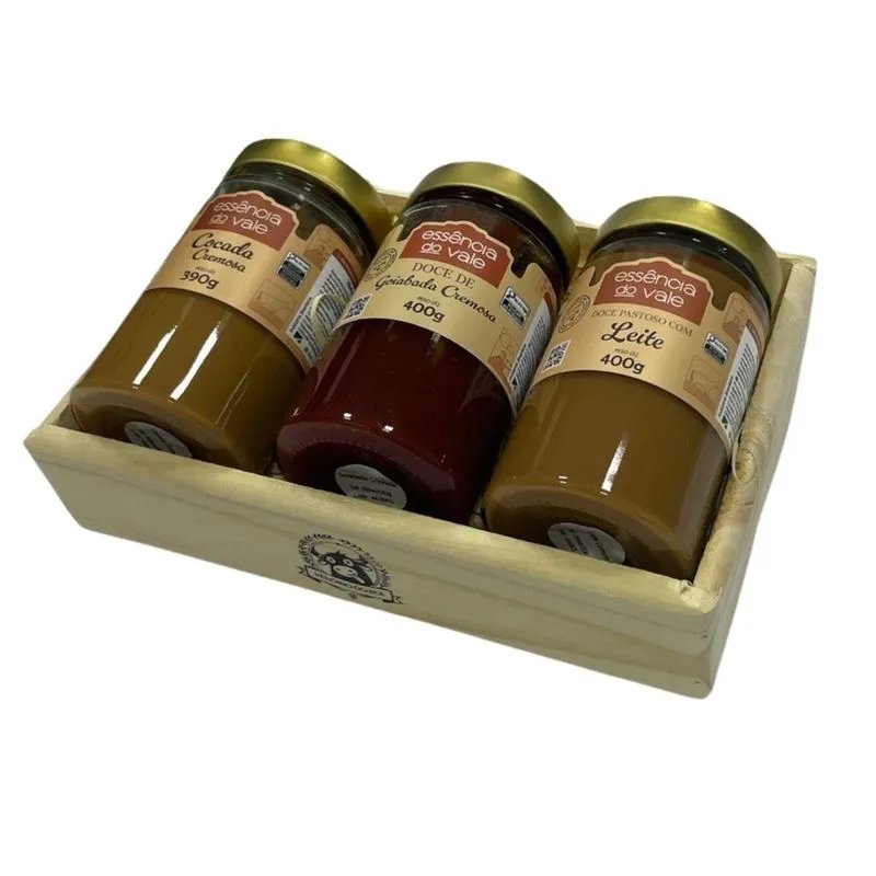 Kit Doces Artesanais da Fazenda Essência do Vale