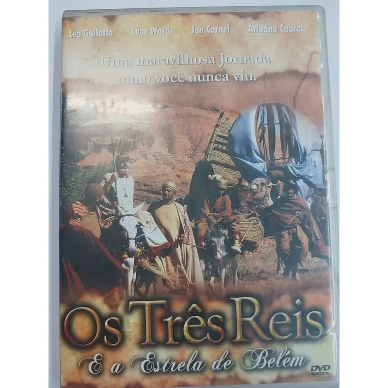 Os tres reis magos e a estrela de belem dvd original lacrado