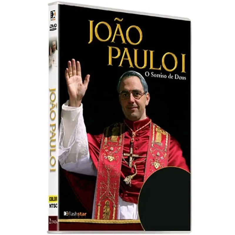 Filme DVD Original João Paulo I O Sorriso de Deus 1 Disco
