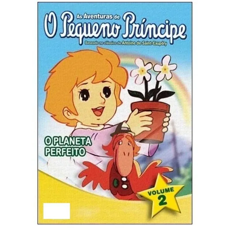 Dvd As Aventuras de O Pequeno Príncipe Vol.2 Embalagem Papel