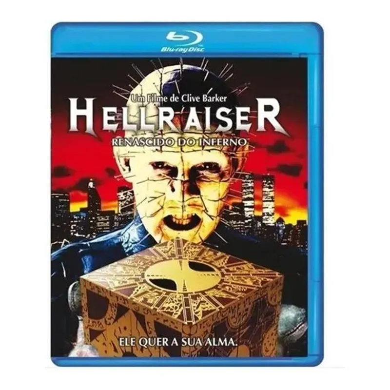 Blu-ray Hellraiser: Renascido Do Inferno