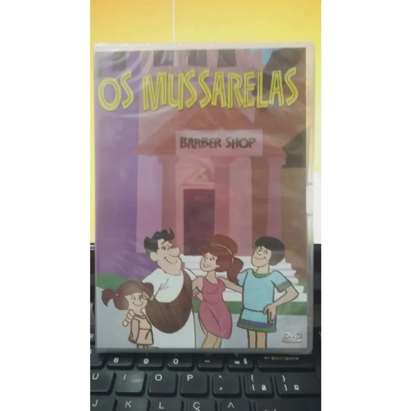 Dvd os mussarelas - babrber shop - desenho
