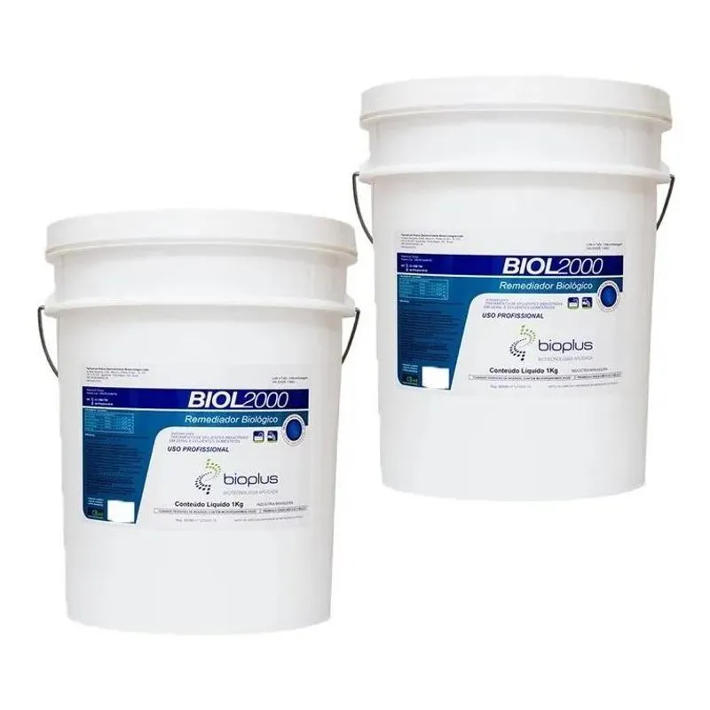 Biol 2000 Limpa Fossa E Caixa De Gordura - 2 Baldes De 1 Kg