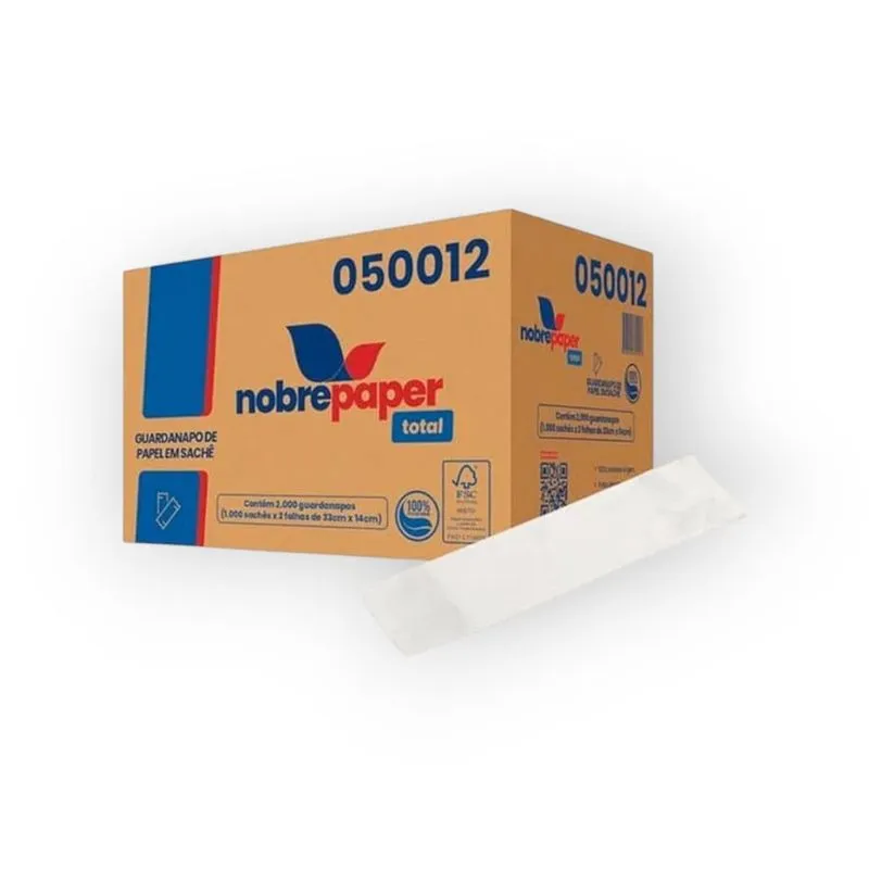 Caixa Guardanapo Em Sache 14X33 2000 Fs - Nobre